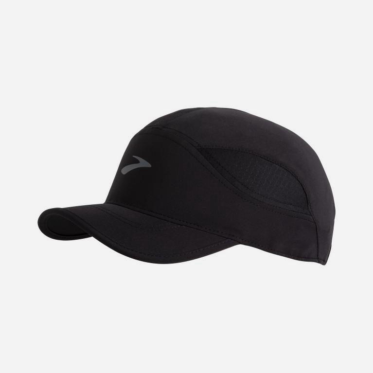 Brooks Chaser Israel - Men's Running Hat - Black (25178-ZKBE)